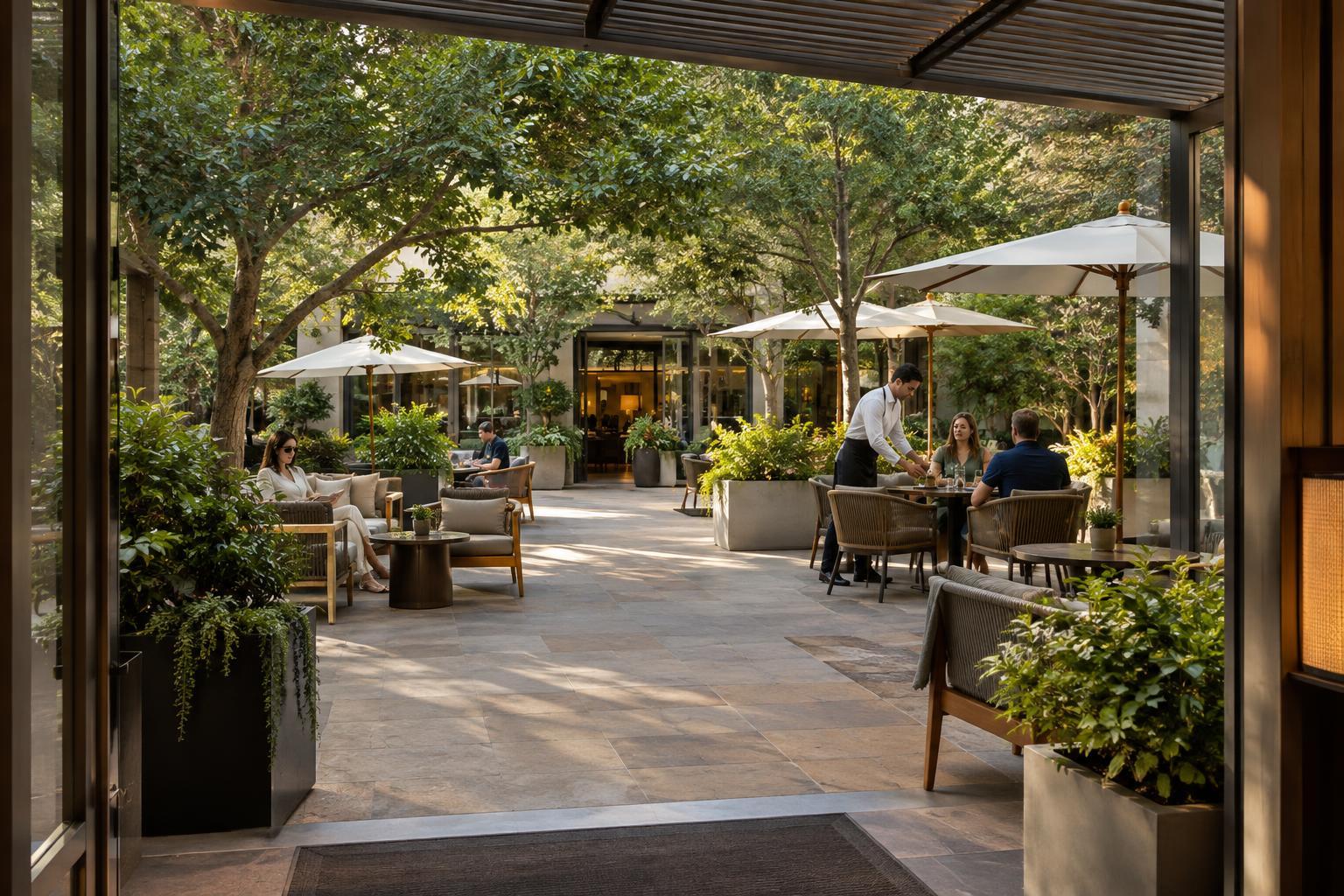 Designing Hotel Courtyards and Terraces Guests Will Actually Use