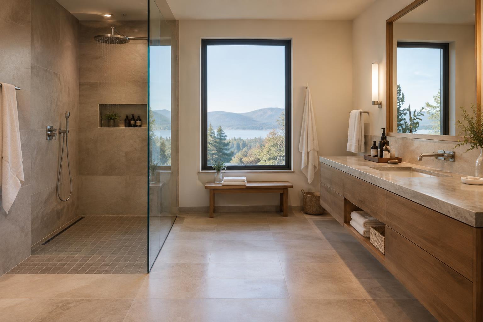 Hotel Bathroom Design: Planning Showers, Vanities and Dry Zones