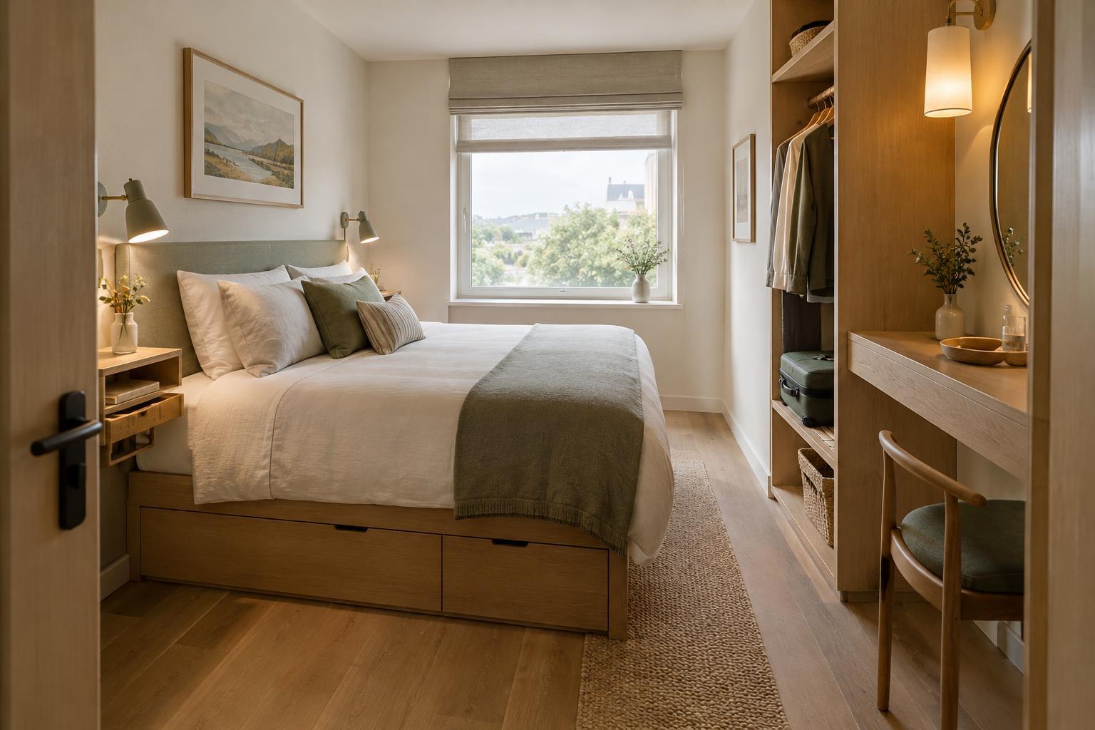 Small Hotel Room Design: Making Limited Floor Space Work
