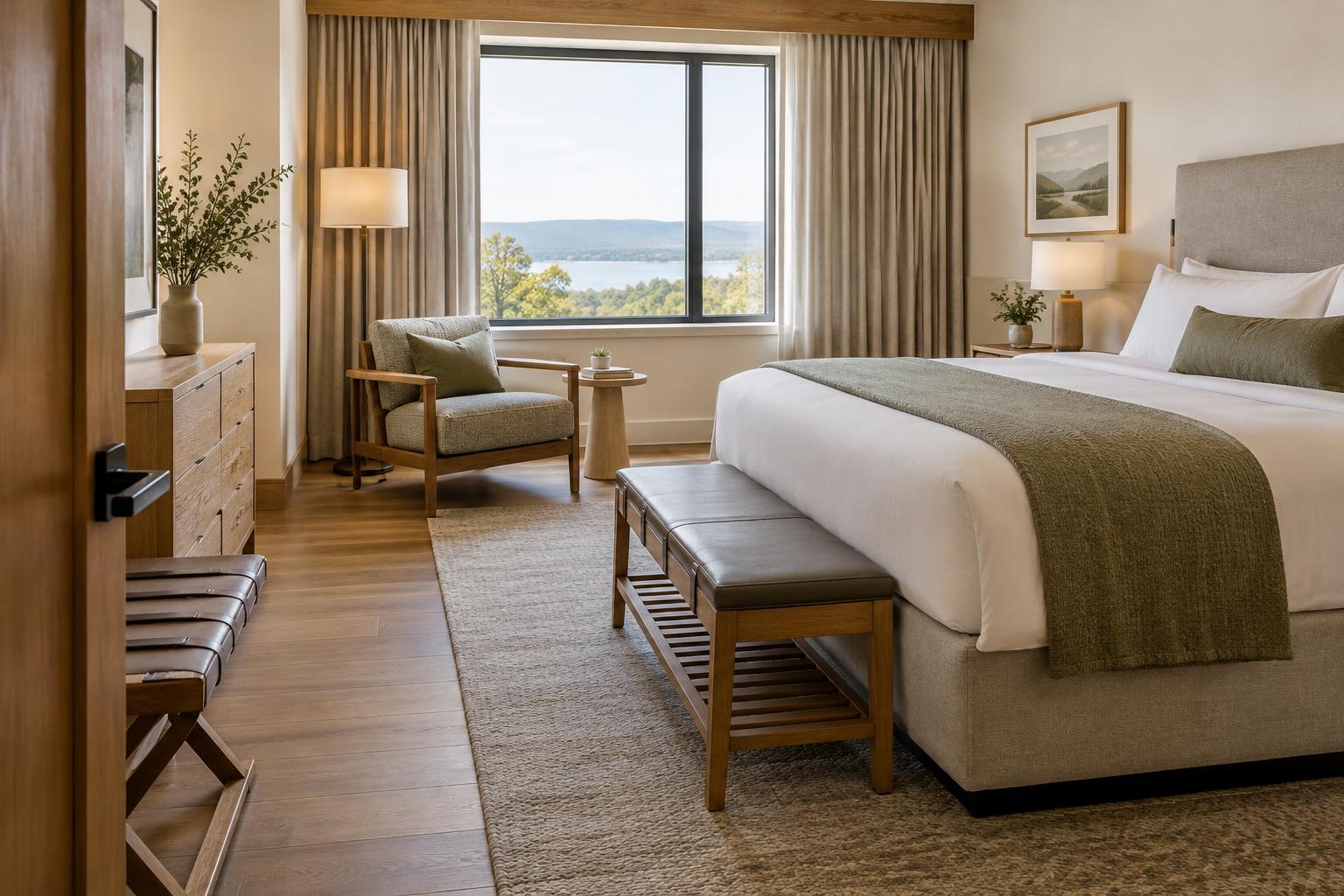 Selecting Hotel Furniture for Comfort, Scale and Heavy Use